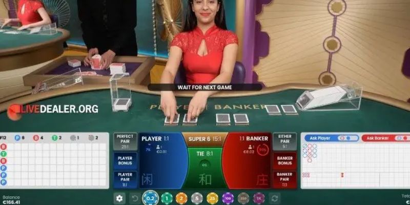 Baccarat Livestream MB66 2 MB66 có đa dạng bàn chơi Baccarat với nhiều mức cược
