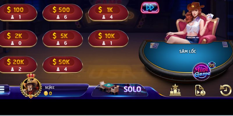 Sâm Lốc MB66 3 Giao diện game Sâm Lốc tại MB66 được thiết kế trực quan